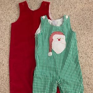 Lot of 3T Christmas Longalls